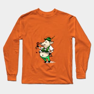 Tyrolean Pig Long Sleeve T-Shirt